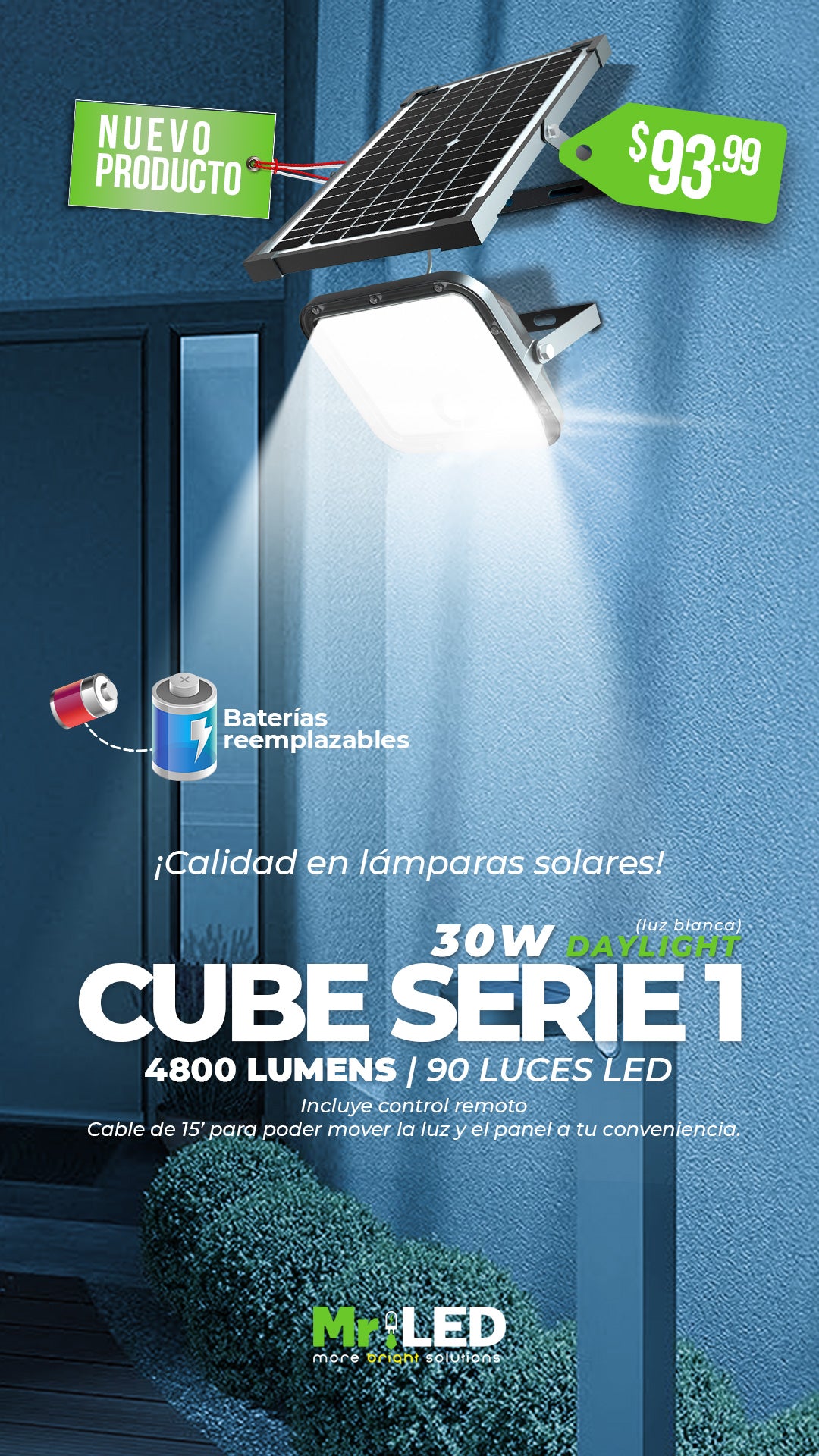 Cube Serie 1 – 30W Daylight